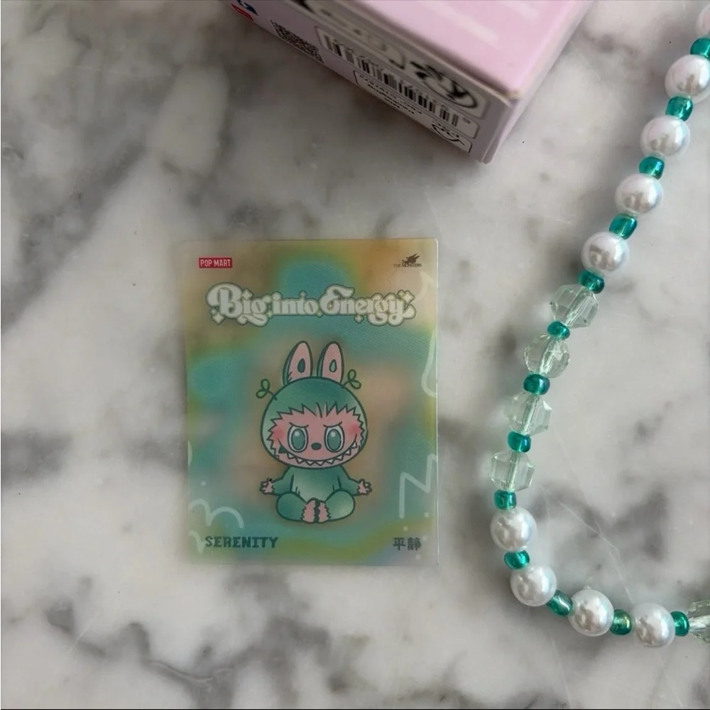 Big Into Energy labubu phone charm - Serenity - Pop Mart